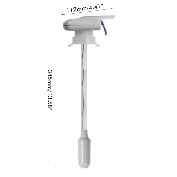 Vattendispenser Vattenflaskdispenser Automatisk Dricksvattenpump för Hemmakontor Camping