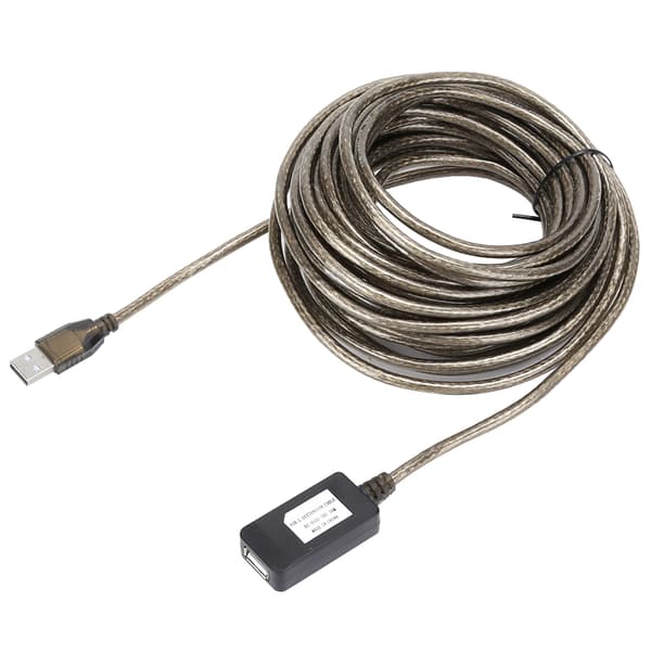 HI?0101?UEC USB 10m Förlängningskabel Stöd för Windows/Macintosh System