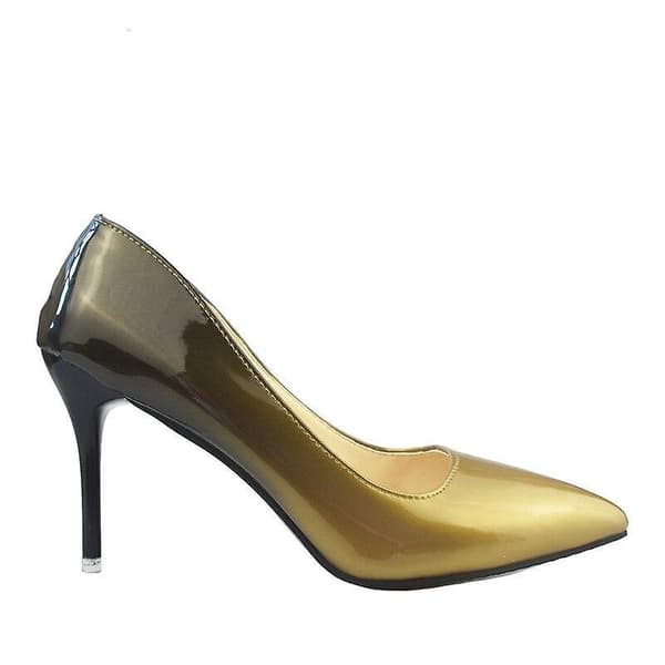 Kvinnor Stilettklack Skor (Set 1) Gray-10cm 13