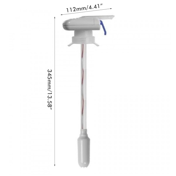 Vattendispenser Vattenflaskdispenser Automatisk Dricksvattenpump för Hemmakontor Camping