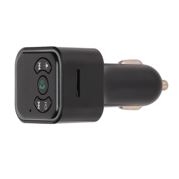 Bluetooth FM-sändare Handsfree Samtal MP3 Bilradio Bluetooth Adapter för Bilar