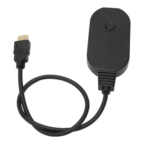 3 i 1 Ut HD Multimedia Interface Switch 4K 60Hz 3 Port Video Switch med Fjärrkontroll