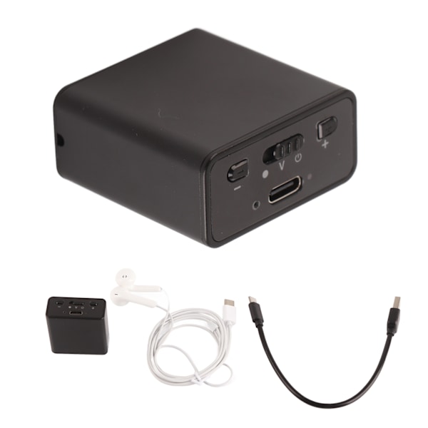 Mini Digital Röstinspelare Stark Magnetisk Adsorption AI Intelligent HD Brusreducering Röstaktiverad Inspelare Neutral Engelska 32GB
