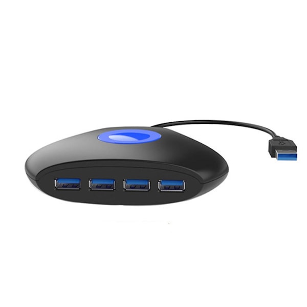 Usb-hubb med hög hastighet, 4-portars multisplitteradapter, Usb 3.0-hubb för