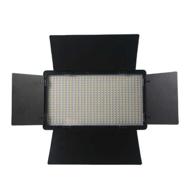 Bärbar LED-videoljuspanelsats, 40w 3200-5600k 600st dimbara lamppärlor