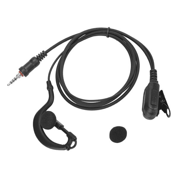 Walkie Talkie Headset In Ear Design Öronkrok Adapterkabel För I