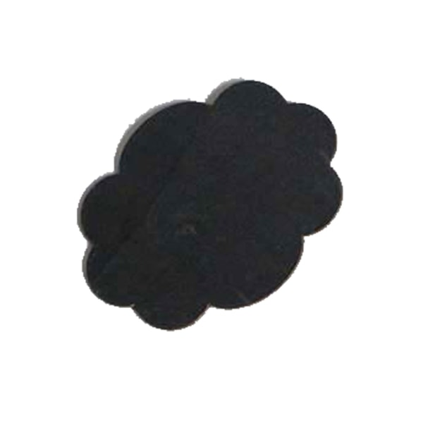 Kreativ svarta tavla i trä Perfekt för kaféer, restauranger och heminredning Full black cloud