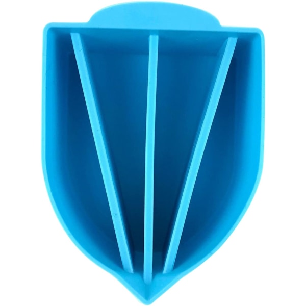 Mixing Cup DIY Dispensing Cup Silikonmätkopp Fyra AV limblandningskoppar, ergonomiskt utformade, mjukt material 1st blue