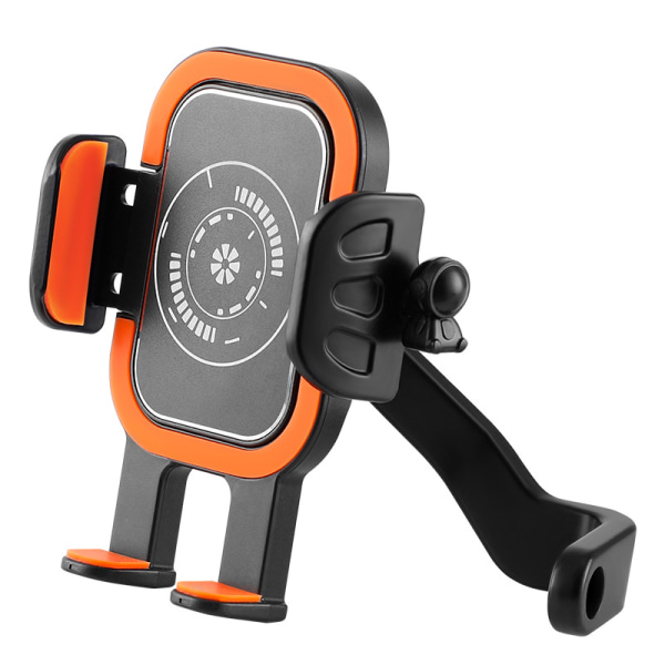 Telefonfäste multifunktionellt för motorcyklar och elcyklar Roterbar och halkfri cykelhållare för åkutrustning black Mirror mount