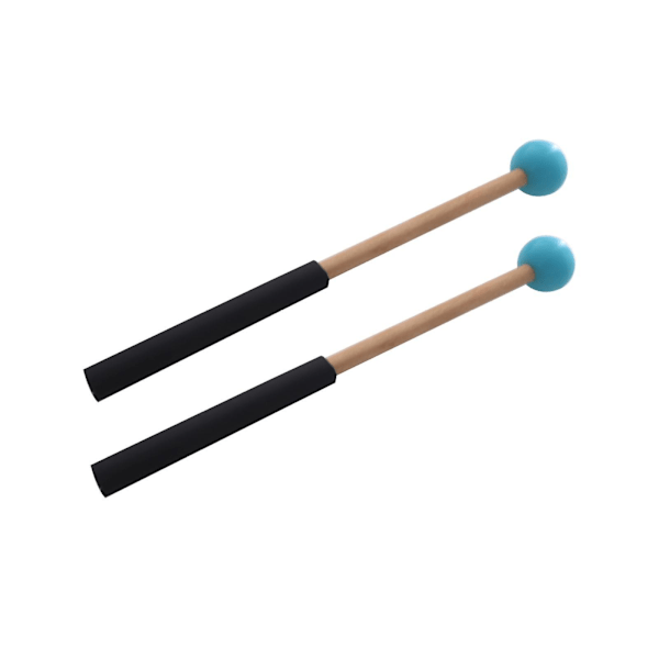 2x Slagverk Trumstockar Bärbara För Marimba Meditation Carillo