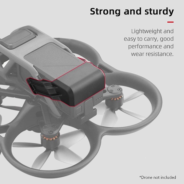 Lättviktsbatterispänne för Avata-drönare som förhindrar snubbel