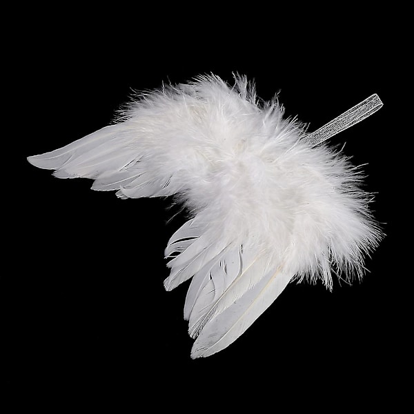 Exquisite Newborn Baby Feather Angel Wings With Strap Photograph