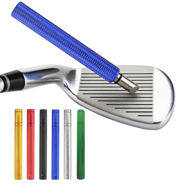 Golf Club Groove Sharpener Tool Golf Club Grooving Sharpening Cleaner Rengör med borttagna sediment green