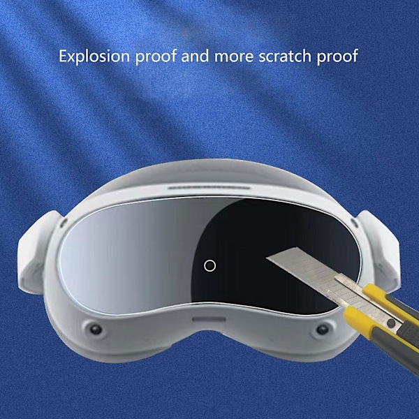 Anti-scratch skärmskyddsfilm klar film för Pico 4 VR-headset B