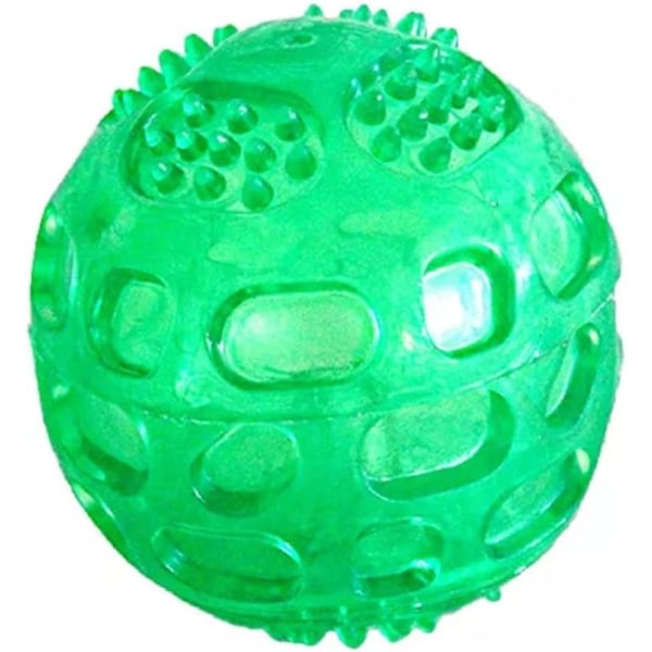 2st Pet Hundbollar Leksaker Gummi Squeak Hundboll Oförstörbar Hundleksaksbollar Hundboll Hundinteraktiv leksak,hoppboll