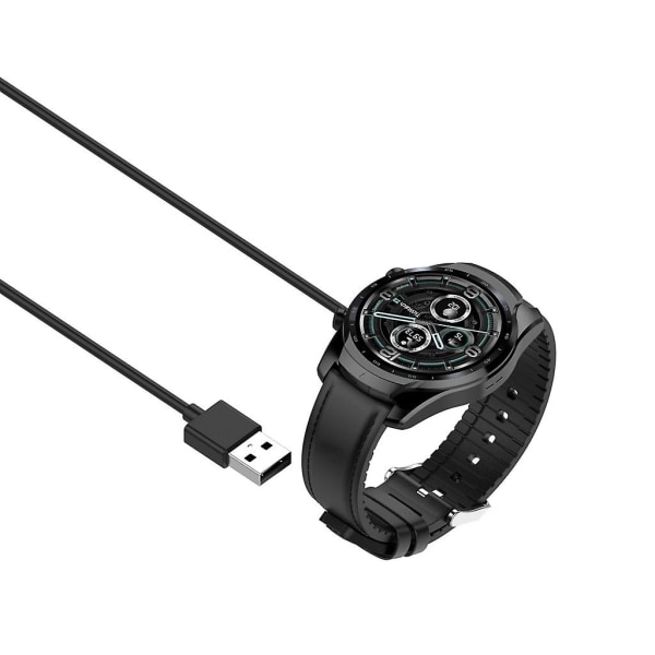 Ersättningsmagnetisk 100cm USB laddarkabel sladd Line Laddningsdocka för Ticwatch Pro 3 Gps Smart Watch