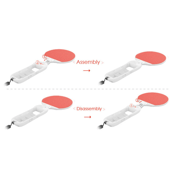 1l1r Switch Bordtennisracket Spelgrepp Handkontroll