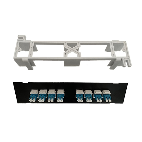 Modulmonterad patchpanel för Rj45 Lc optisk fiber Ethernet Ca