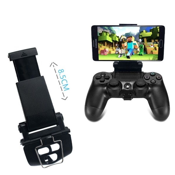 Vikbar Gamepad Controller Clip, Universal Mobiltelefon Plast Stand Hållare Smartphone Game Clamp för Xbox One Control