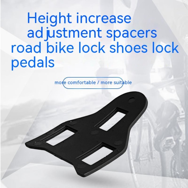 Höjdjusterbara innersulor för cykelskor med klotsar - Lyft din åktur med komfort och stöd
