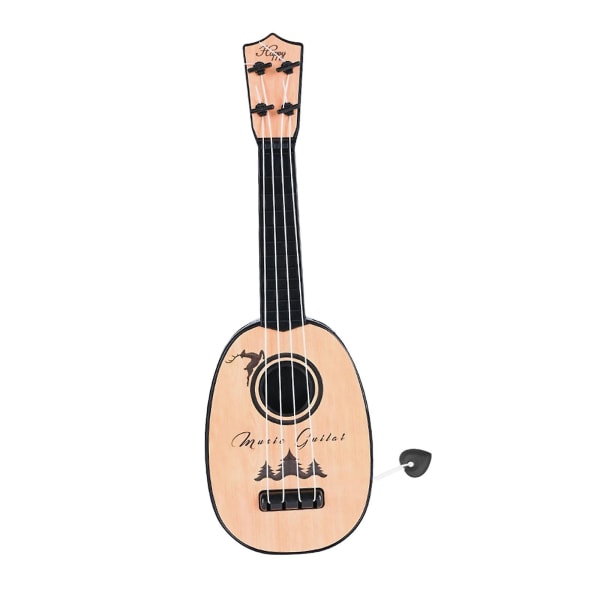 Ukuleleleksak åldrar 5-9 Bra present pojkar och flickor pedagogisk leksak S