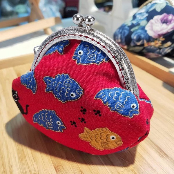 Retro metall blomma handväska väska DIY Craft Ram Kiss Spänne Lås Silver