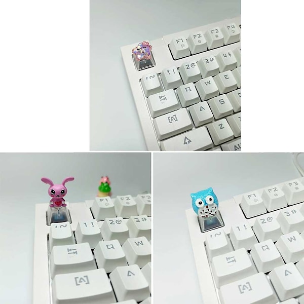 Abs Keycap Pretty Animal Mekanisk Tangentbord Cap R4 Höjd Keyca tiny spot