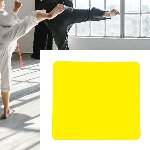 Rebreakable Board Taekwondo Breaking Board Röd Yellow 32.5cmx29.5cmx1.5cm