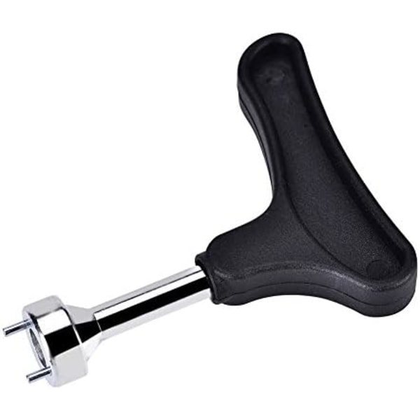 Golfskonyckel, rostfritt stål Golf Spike Ratchet Style Handtagsnyckelverktyg, universal justeringsverktyg