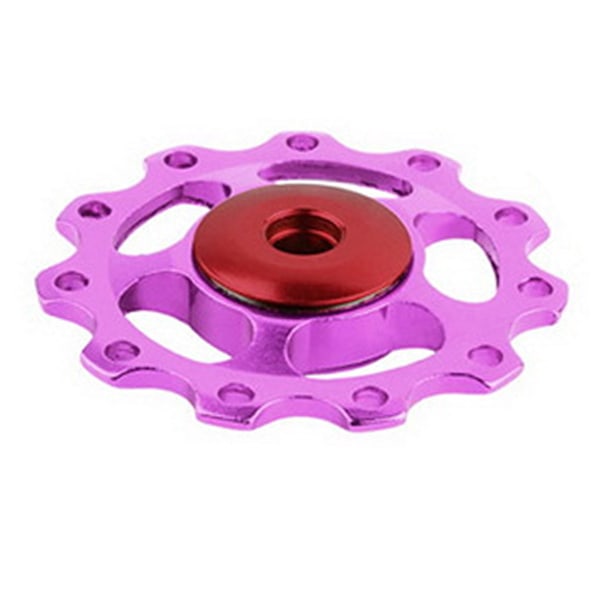 11 tänder för cykel bakväxel av CNC anodiserat kedjehjul purple with hole
