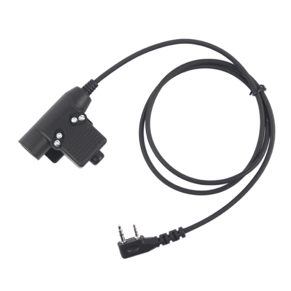 U94 Ptt Headset Adapter Walkie Ersättning Med Klämma För 888s
