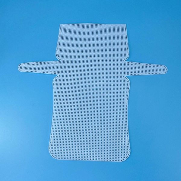 Mesh Plast Canvas Lakan Bag Göra specialformade Klara Grid Shaping Lak