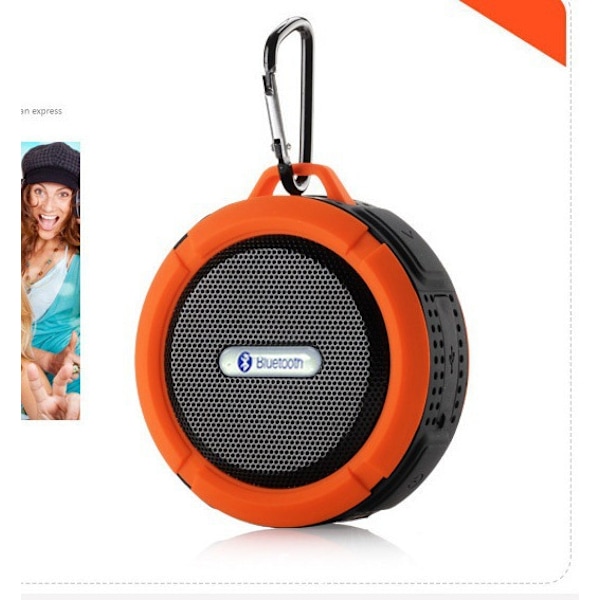 Bluetooth-kompatibel högtalare med stor sugkopp Bluetooth Stereo Black