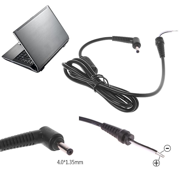 Nätadapterkabel för Ultrabook S200e L X201 202e 4.0x1.35mm 1