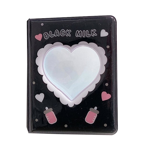 Söt fotoalbum 3 tum Love Heart Hollow Kpop Card Binder Foto 3