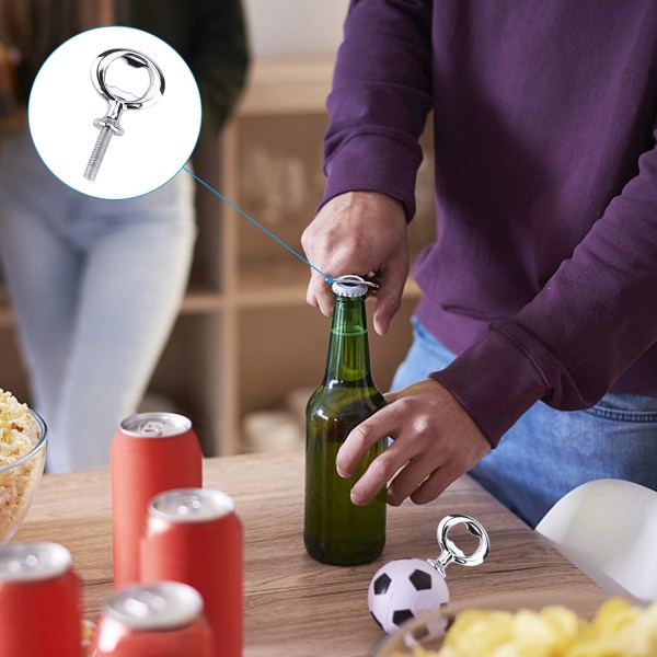 5 st Flasköppnare Flasköppnare Sodaflaska Tom flaska DIY Craft Lätt att installera Handgjord öppnare för Beer Simple Stai