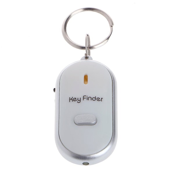 Elektronisk nyckelsökare Anti-förlorad led-ljudinduktion Flash-nyckelhållare