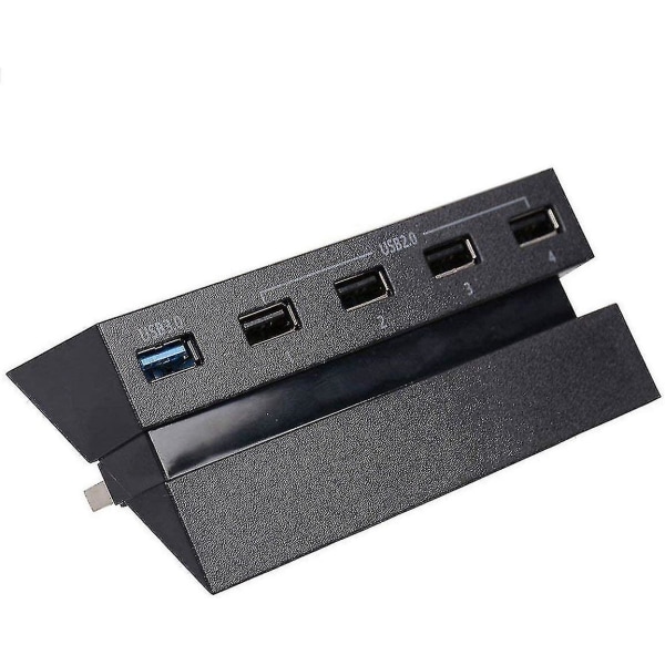 5 Port Hub för Ps4, USB höghastighetsladdare Controller Splitter Expansion för Ps4-konsoler