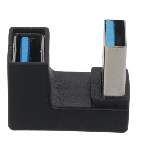 Högkvalitativ 180 USB adapter USB 3.0 A manligt till kvinnligt kön 180 grader