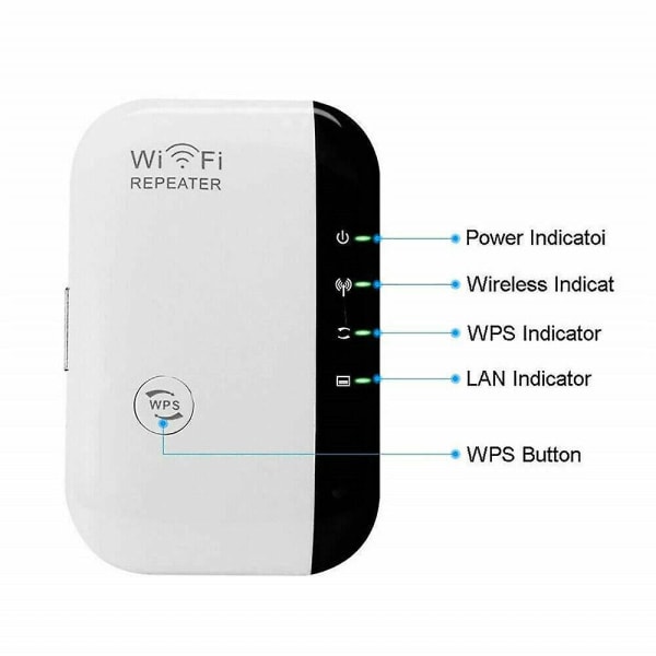 300mbps Wifi Extender Repeater Range Booster Ap Router Au Wireless-n 802.11