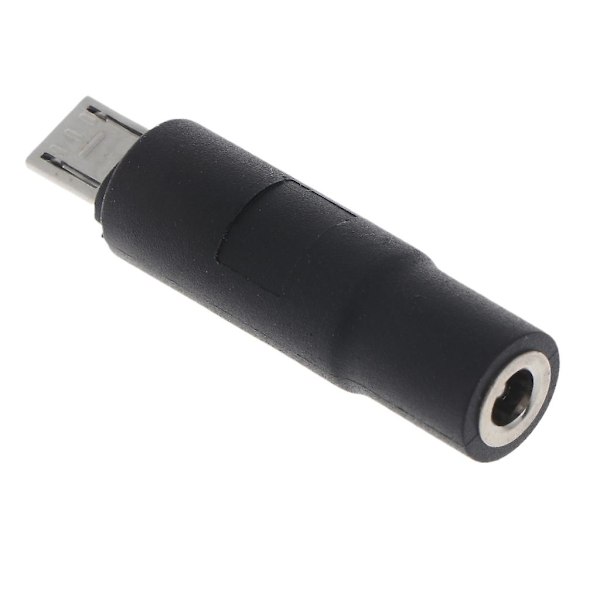 Micro USB-hane till DC-strömadapterkonverterkontakt 3.5*1.35mm