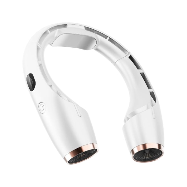 Halshängd fläkt handsfree USB turbo halsband fläkt för camping S