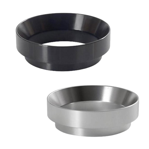 2x Kaffe Doseringsringar Doserings Funnel Coffeeware För Espresso Bre