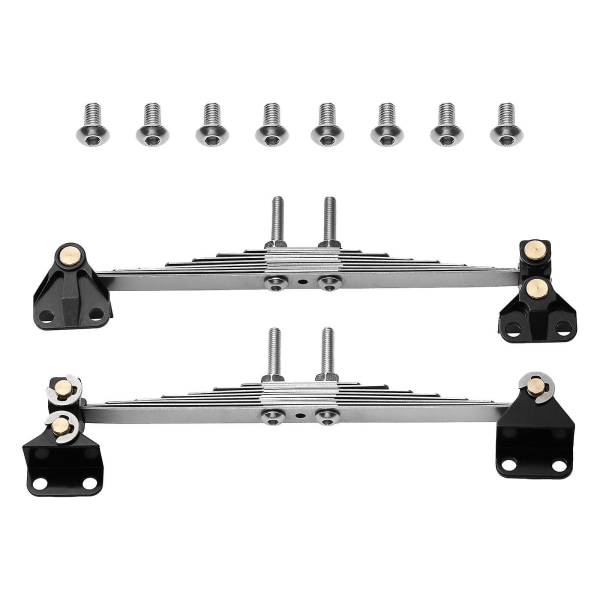 Metallframfjädring Släpvagn Icke-driven Axel För 1/14 Skala