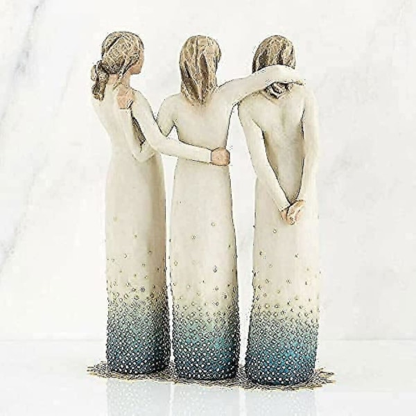 Tre systrar Figurer Skulpturer Vänskap Tre systrar Staty -hantverk