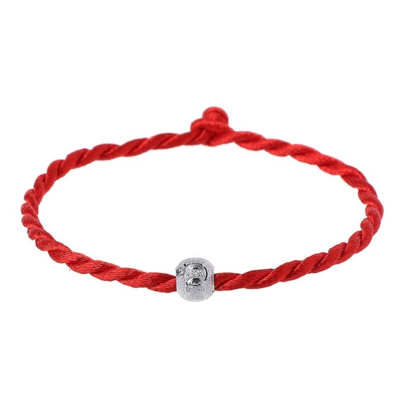 Kabbalah flätade armband Lucky Bead tibetanska röda rep String Armband Smycken