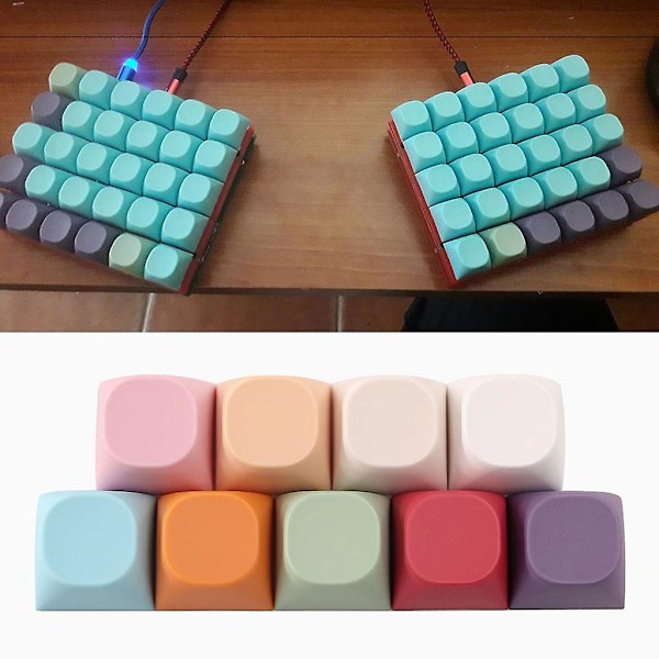 Ma Pbt Keycaps Set för mekaniskt tangentbord - Endast Keycaps Inte Th Purple