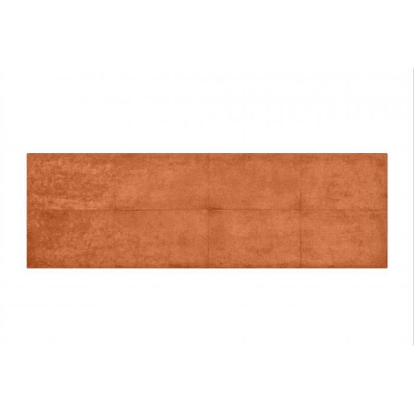 Cala sengegavl i orange stof 90 Orange