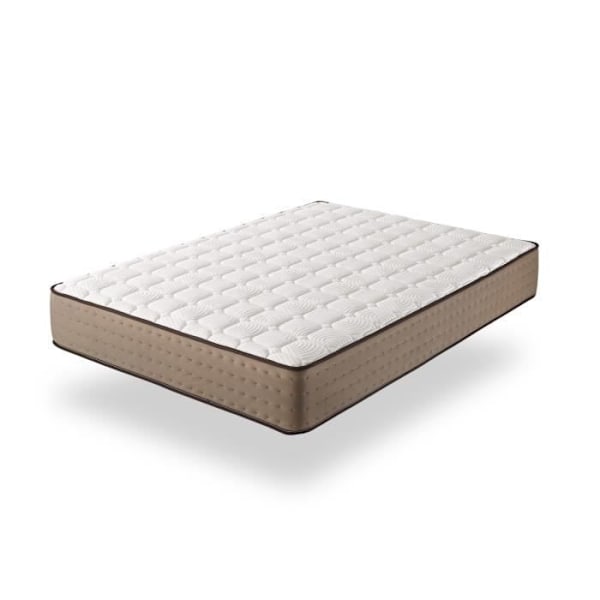 Madrass 100x200 i minnesskum Exklusiv Grafen Höjd 29 cm +/-2 Medelhög-hårdhet. ECCOX Vit