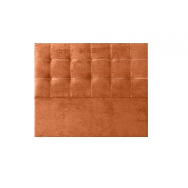 Sengegavl i stof Iris Orange 145 Orange